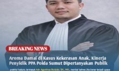 Aroma Damai Kasus Kekerasan Anak, Kinerja Penyidik PPA Polda Sumut Dipertanyakan.