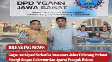 Gugus Antisipasi Narkotika Nusantara Jabar Didorong Perkuat Sinergi dengan Gubernur dan Aparat Penegak Hukum