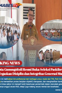 Wali Kota Gunungsitoli Resmi Buka Seleksi Paskibraka 2026, Tegaskan Disiplin dan Integritas Generasi Muda