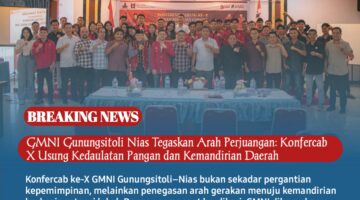 GMNI Gunungsitoli–Nias Tegaskan Arah Perjuangan: Konfercab X Usung Kedaulatan Pangan dan Kemandirian Daerah