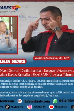 Polres Nias Disorot, Dinilai Lamban Tanggapi Maraknya Akun Palsu dalam Kasus Kematian Siswi SMK di Alasa Talumuzoi