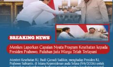 Menkes Laporkan Capaian Nyata Program Kesehatan kepada Presiden Prabowo, Puluhan Juta Warga Telah Terlayani