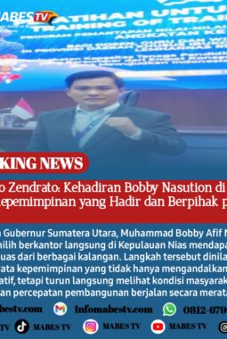 Yaseroro Zendrato: Kehadiran Bobby Nasution di Nias Bukti Kepemimpinan yang Hadir dan Berpihak pada Rakyat