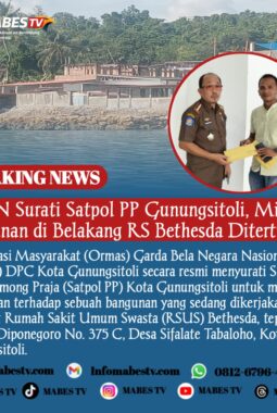 Ormas GBNN Desak Pemerintah Periksa Legalitas Bangunan dan Tegakkan Aturan Perizinan Tanpa Tebang Pilih