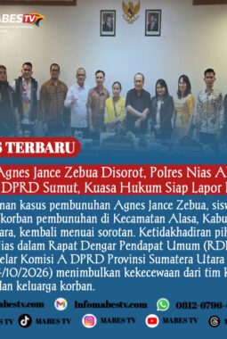 Kasus Agnes Jance Zebua Disorot, Polres Nias Absen di RDPU DPRD Sumut, Kuasa Hukum Siap Lapor Propam